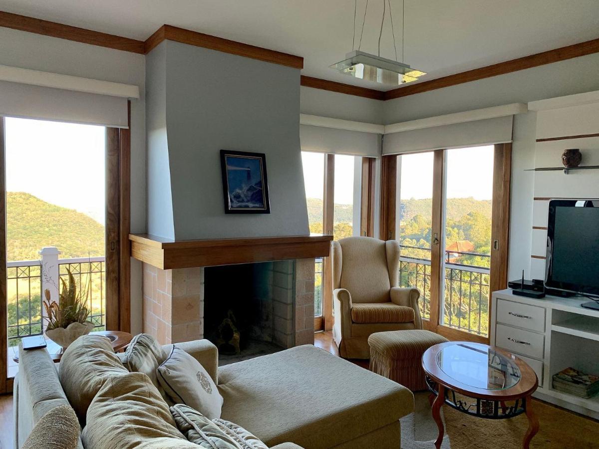 Locflat Penthouse Vista Panoramica Gramado Lejlighed Eksteriør billede